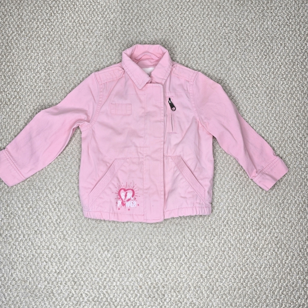 Jessica Simpson Pink Cotton Jacket for Kids 24 Mos.